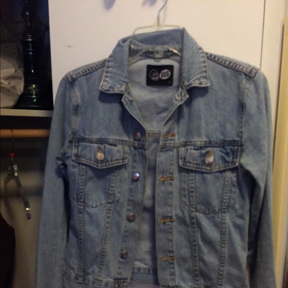 Cheap Monday light wash denim jean jacket XS - Picture 2 of 6